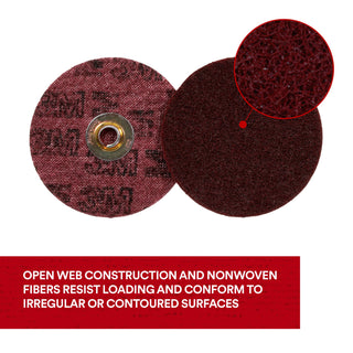 Scotch-Brite Surface Conditioning TN Quick Change Disc, SC-DN, A/OMedium