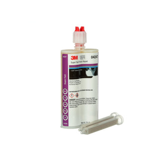 3M Super Fast Plastic Repair, 04247, Clear, 200 mL Cartridge, 6 percase