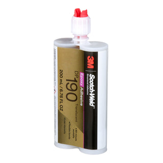 3M Scotch-Weld Epoxy Adhesive DP190, Translucent, 200 mL Duo-Pak