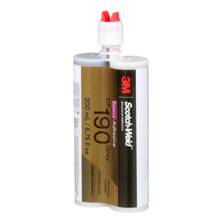 3M Scotch-Weld Epoxy Adhesive DP190, Gray, 200 mL Duo-Pak