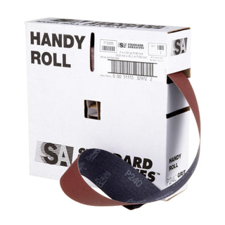 Standard Abrasives Aluminum Oxide Handy Roll, 713205, P240 J-weight