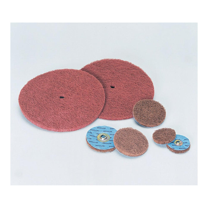 Standard Abrasives Buff and Blend GP Disc, 840710, 6 in x 1/2 in A MED,
10/Pac