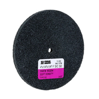 Standard Abrasives S/C Unitized Wheel 853254, 532 4 in x 1/4 in x 1/4
in