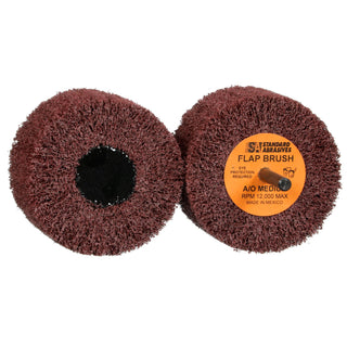 Standard Abrasives Buff and Blend GP Mounted Flap Brush, 875501,Medium