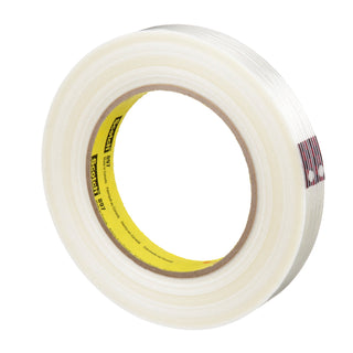 Scotch® Filament Tape 897, Clear, 12 mm x 55 m, 5 mil