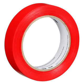 3M General Purpose Vinyl Tape 764, Red, 1 in x 36 yd, 5 mil, 36 Roll/Case