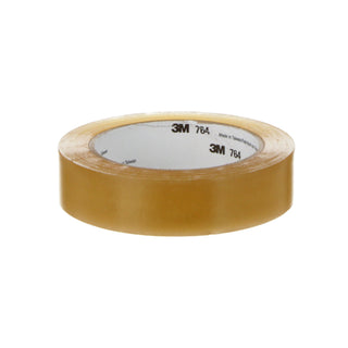 3M General Purpose Vinyl Tape 764, Transparent, 1 in x 36 yd, 5 mil