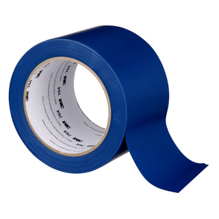 3M General Purpose Vinyl Tape 764, Blue, 3 in x 36 yd, 5 mil, 12 Roll/Case