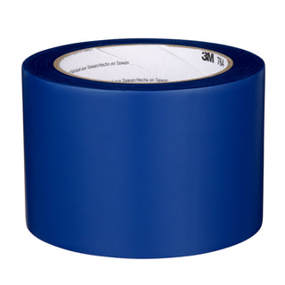 3M General Purpose Vinyl Tape 764, Blue, 3 in x 36 yd, 5 mil, 12 Roll/Case