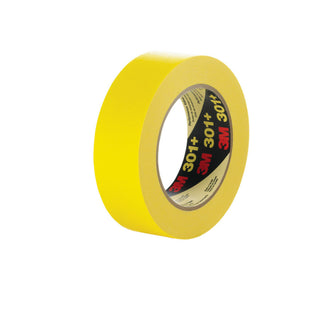 3M Performance Yellow Masking Tape 301+, 12 mm x 55 m, 6.3 mil