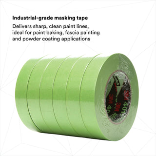 3M High Performance Green Masking Tape 401+, 24 mm x 55 m 6.7 mil