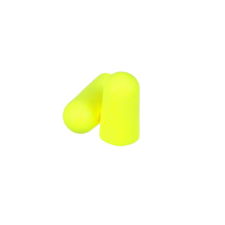 3M E-A-Rsoft Yellow Neons Earplugs 312-1251, Uncorded, Poly Bag,Large Size