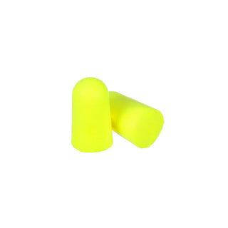 3M E-A-Rsoft Yellow Neons Earplugs 312-1251, Uncorded, Poly Bag,Large Size