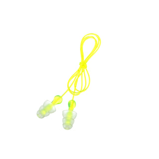 3M Tri-Flange Earplugs P3000, Corded