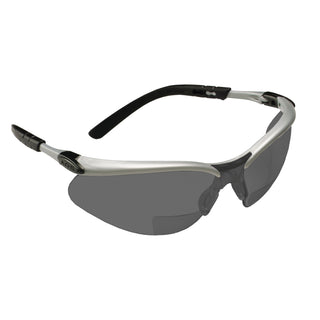 3M BX Reader Protective Eyewear 11379-00000-20, Grey Lens, SilverFrame