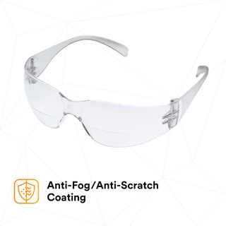 3M Virtua Reader Protective Eyewear 11514-00000-20 Clear Anti-Fog
Lens