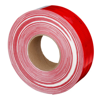 3M Diamond Grade Conspicuity Markings 983-32, Red/White, 67636, 2 in x50 yd