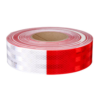 3M Diamond Grade Conspicuity Markings 983-32, Red/White, 67636, 2 in x50 yd