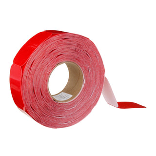 3M Diamond Grade Reflectors 989-72 Red, 2 in x 3.5 in, 2 in x 50 yd