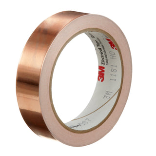 3M EMI Copper Foil Shielding Tape 1181, 1 in x 18 yd (25,40 mm x 16,5m)