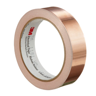 3M EMI Copper Foil Shielding Tape 1181, 1 in x 18 yd (25,40 mm x 16,5m)