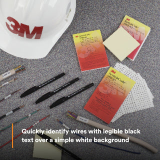 3M ScotchCode Pre-Printed Wire Marker Book SPB-02