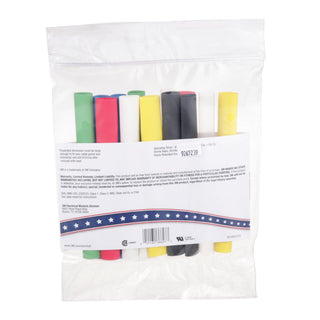 3M Heat Shrink Tubing Assortment Pack FP-301-1/2-Assort: 6 in lengthpieces