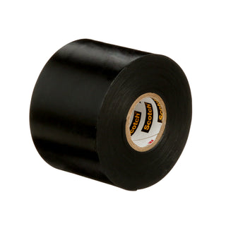 3M Linerless Electrical Rubber Tape 2242, 2 in x 15 ft, 1 in core,Black