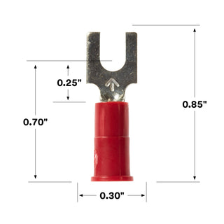 3M Scotchlok Block Fork Vinyl Insulated, MV18-6FBX