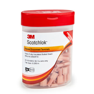 3M Scotchlok Female Disconnect Nylon Insulated,MNU18-250DFIX