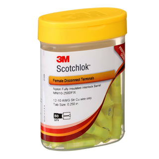 3M Scotchlok Female Disconnect Nylon Insulated,MNI10-250DFIX