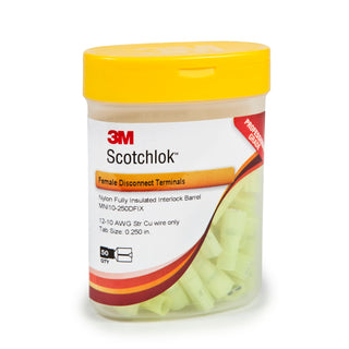 3M Scotchlok Female Disconnect Nylon Insulated,MNI10-250DFIX