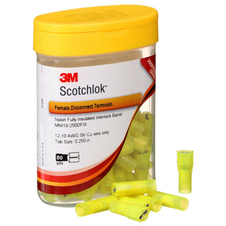 3M Scotchlok Female Disconnect Nylon Insulated,MNI10-250DFIX