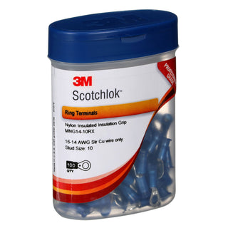 3M Scotchlok Ring Nylon Insulated, MNG14-10RX