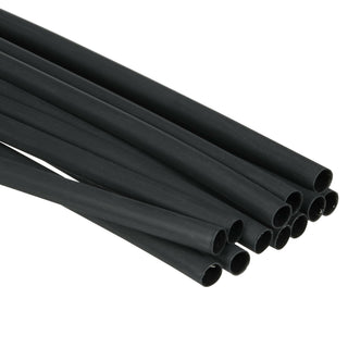 3M Thin-Wall Heat Shrink Tubing EPS-300, Adhesive-Lined,3/8-48"-Black-12 Pcs