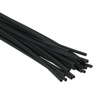 3M Thin-Wall Heat Shrink Tubing EPS-300, Adhesive-Lined,1/8-48"-Black-25 Pcs