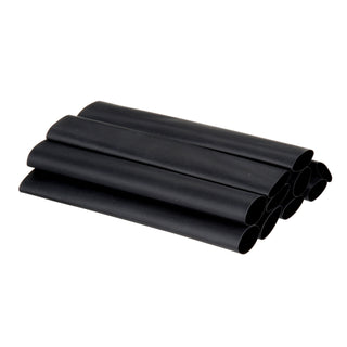 3M Heat Shrink Thin-Wall Tubing FP-301-3/4-6"-Black-10-10 Pc Pks