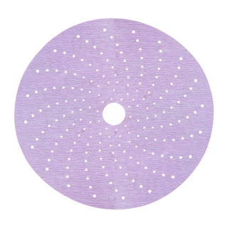 3M Hookit Purple Clean Sanding Disc 334U, 01810, 6 in, P500, 50 discsper carton