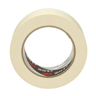 3M General Use Masking Tape 201+, Tan, 48 mm x 55 m, 4.4 mil