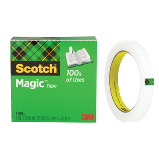 Scotch® Magic Tape 810, 3/4 in x 2592 in, Boxed