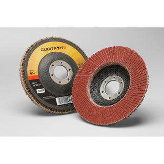 3M Cubitron II Flap Disc 967A, 60+, T27, 4-1/2 in x 7/8 in