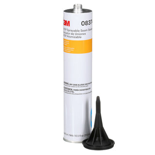 3M MSP Sprayable Seam Sealer, 08374, Gray, 10.5 FL OZ Cartridge, 6 percase