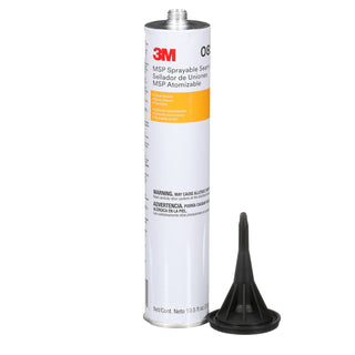 3M MSP Sprayable Seam Sealer, 08374, Gray, 10.5 FL OZ Cartridge, 6 percase