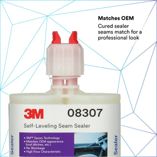 3M Self-Leveling Seam Sealer, 08307, 200 mL Cartridge