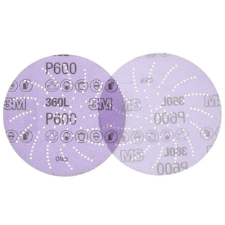 3M Xtract Film Disc 360L, 01710, P600 3MIL, 5 in, Die 500LG,
100/Carton