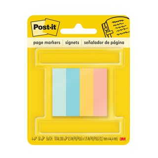 Post-it® Page Marker 670-4-D, .5 in x 1.75 in (12,7 mm x 44,4 mm)