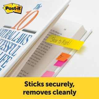 Post-it® Page Marker 670-4-D, .5 in x 1.75 in (12,7 mm x 44,4 mm)