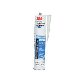 3M Marine Adhesive Sealant 5200, White, 295 mL Cartridge,Sample