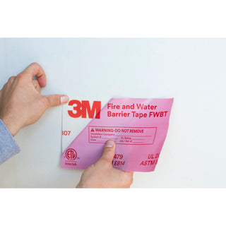 3M Fire and Water Barrier Tape FWBT8, Translucent, 8 in x 75 ft