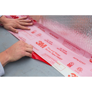 3M Fire and Water Barrier Tape FWBT8, Translucent, 8 in x 75 ft